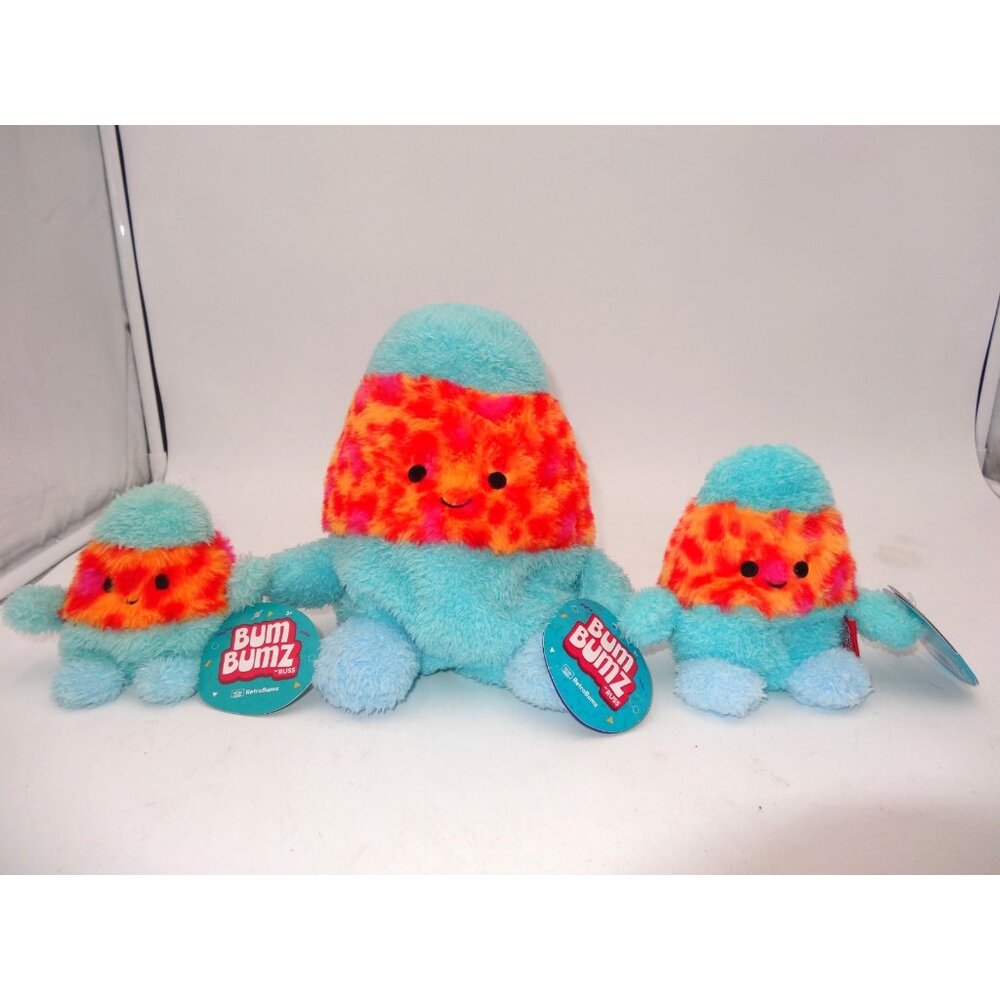 Bum Bumz Sara The Lava Lamp Plush 7 1/2" Stuffed KellyToy‎ with Twins 4 1/2